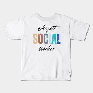 Funny Social Worker Kids T-Shirt